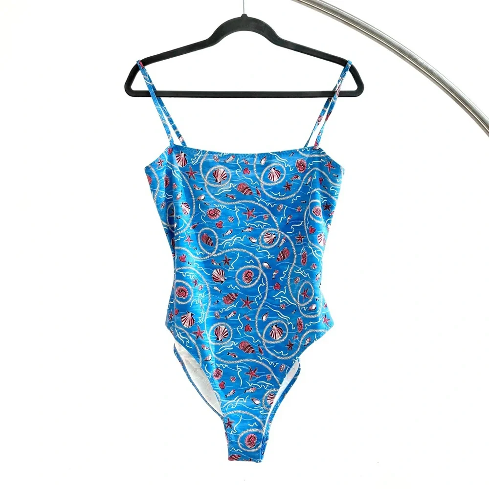 Dôen Marbella Meillot One Piece in Liberty Solent Shores NEW - Picture 2 of 7